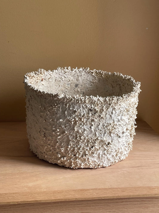 Large Coral Encrusted Undersea Aluminum Pot