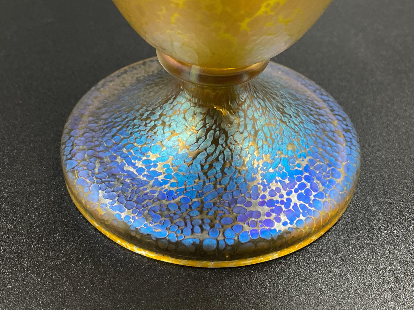 Loetz Candia Papillon Vase, Czech Art Glass Vase